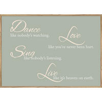 KUNSTDRUCK 70/50 cm  - Eichefarben/Multicolor, LIFESTYLE, Holzwerkstoff (70/50cm) - Monee