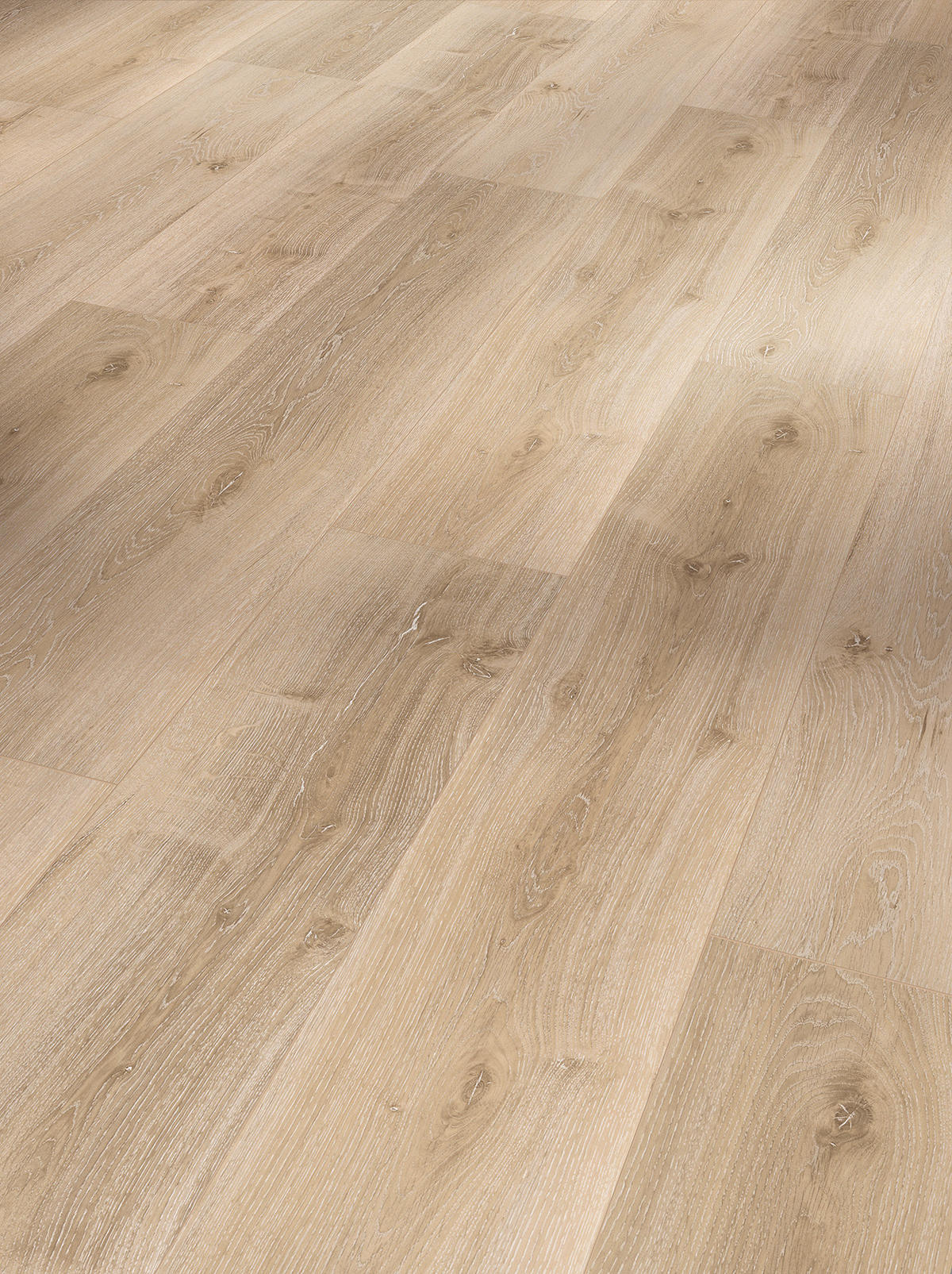 DESIGNBODEN BASIC 5.3 1743006  per  m² - Hellbraun/Eichefarben, Basics, Kunststoff (120,9/22,5/0,53cm) - Parador