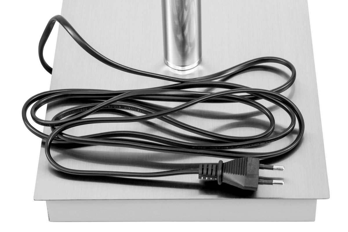 LED-DECKENFLUTER Niko 35/180 cm  - Nickelfarben, KONVENTIONELL, Kunststoff/Metall (35/180cm) - Dieter Knoll