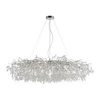 CANDELABRU - culoare crom, Design, plastic/metal (150/70/250cm)