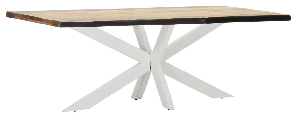 TISCHPLATTE Akaziefarben   - Akaziefarben, Design, Holz (220/100/5cm) - Landscape