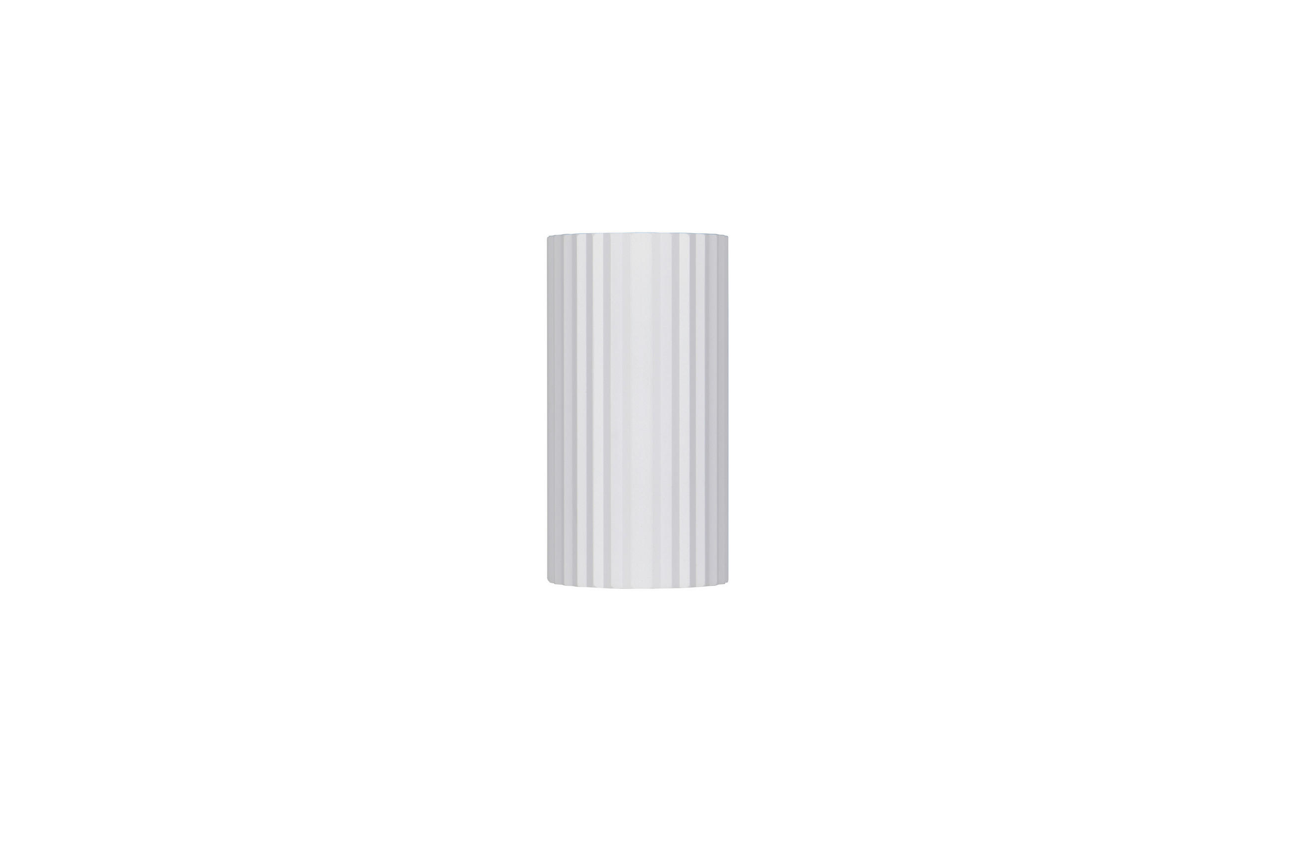 VÄGGLAMPA SOKA   - vit, Basics, metall (9,5/18/8,5cm)