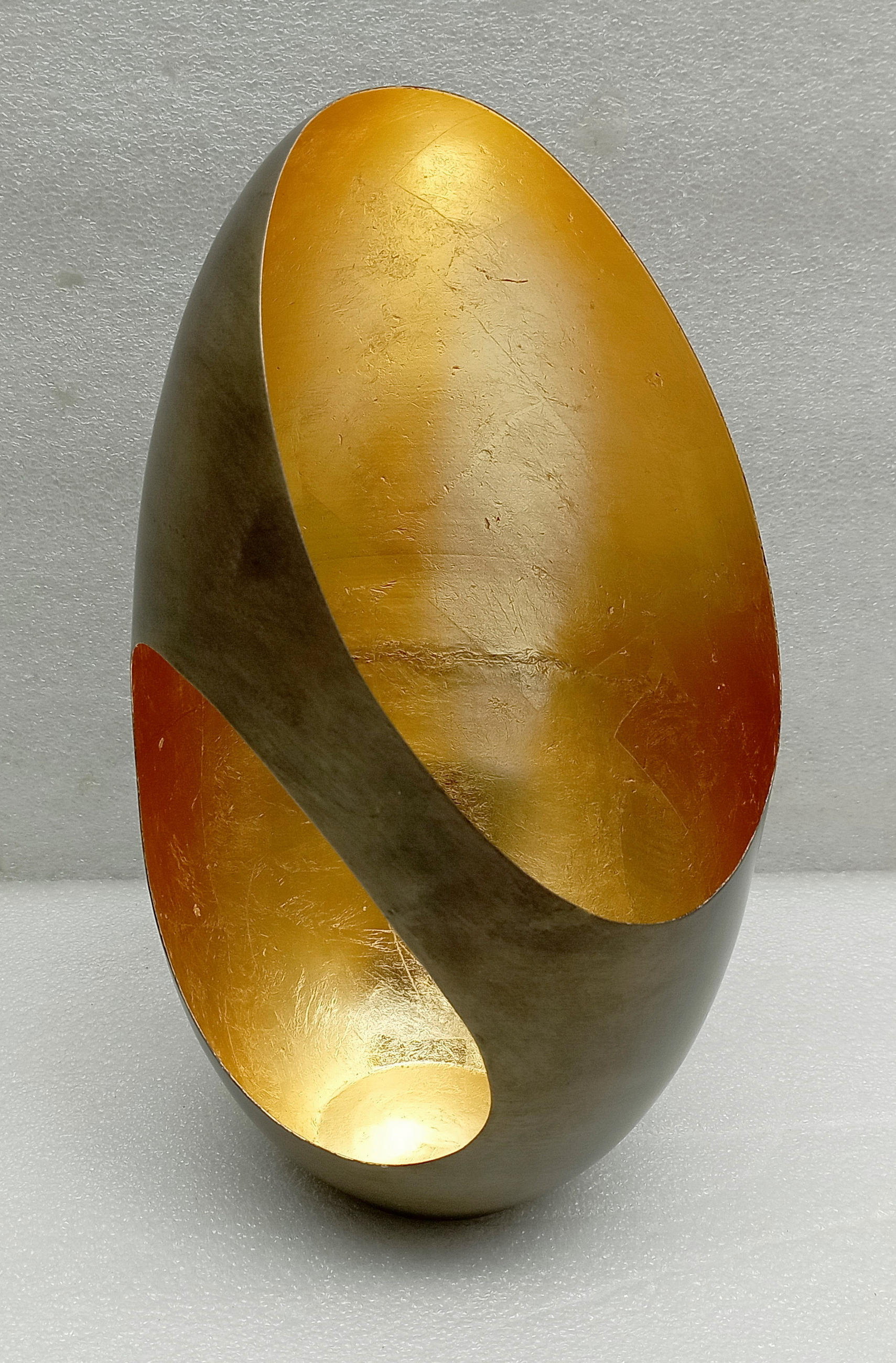 TEELICHTHALTER  - Goldfarben/Schwarz, Basics, Metall (11/17cm) - Cor Mulder