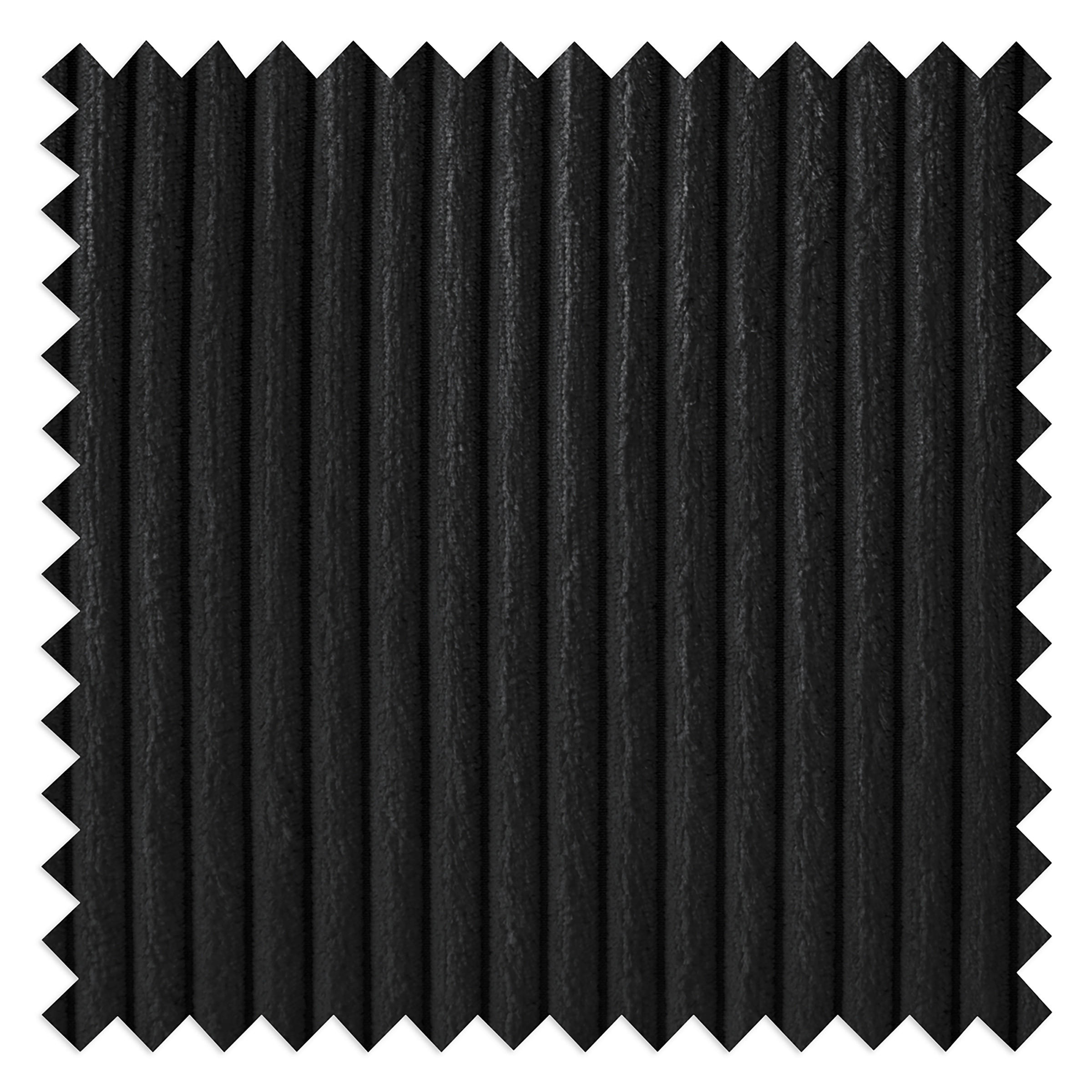 HOCKER in Textil Schwarz  - Schwarz, Design, Textil/Metall (70/48/60cm) - Livetastic