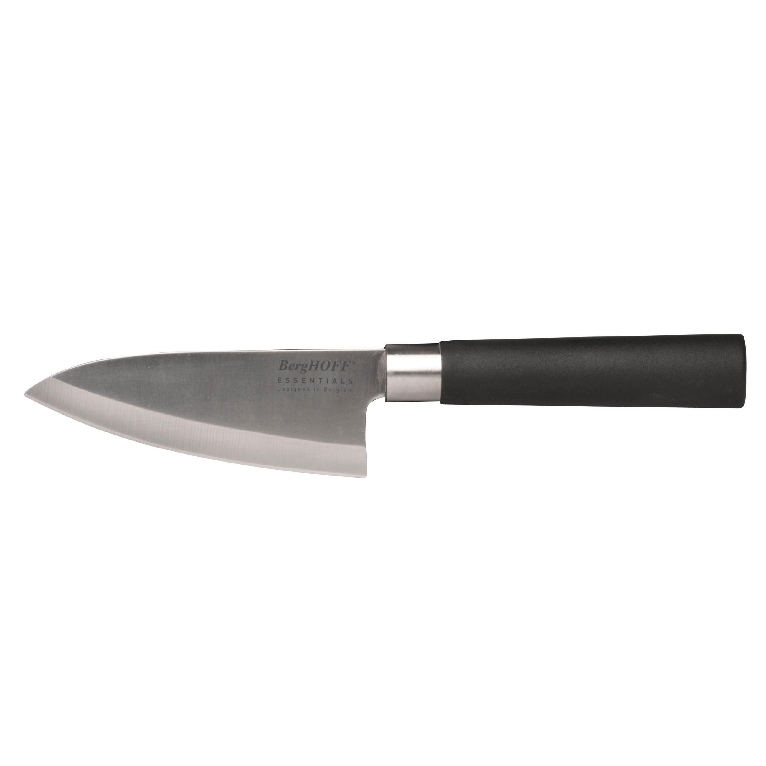 NOŽ SANTOKU   22/4/1,5 cm           nerjaveče jeklo - črna, Basics, kovina/umetna masa (22/4/1,5cm) - BergHOFF