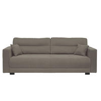 KANAPÉ iszap  - iszap, Basics (240/75/108cm) - Carryhome