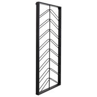 REGÁL NA VÍNO - černá, Design, kov (70/160/6cm) - Kare-Design