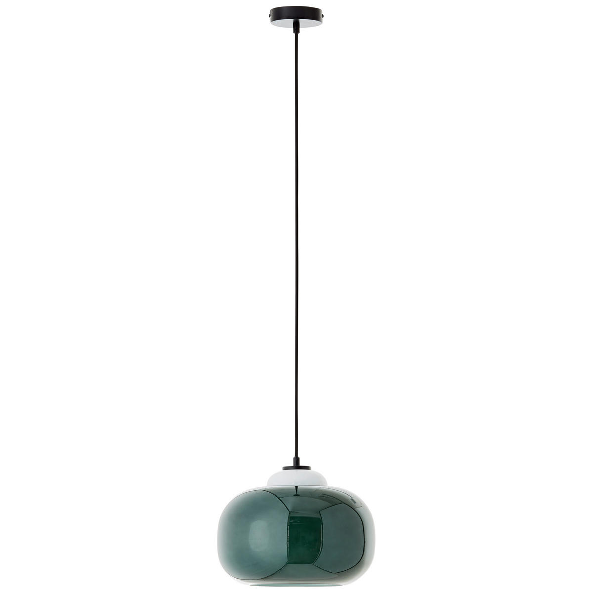 LAMPE À PENDENTIF 30/128,5 cm    - vert, Design, métal/verre (30/128,5cm) - Brilliant