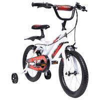 KINDERFAHRRAD 16 Zoll  - Orange/Weiß, Basics, Metall (46,5/54/75cm)