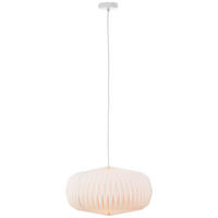 HÄNGELEUCHTE 44/27 cm    - Weiss, Natur, Papier/Metall (44/27cm) - Brilliant