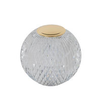 LED-TISCHLEUCHTE Cintra 9/9/8.7 cm   - Transparent, Design, Kunststoff (9/9/8.7cm) - Lucide