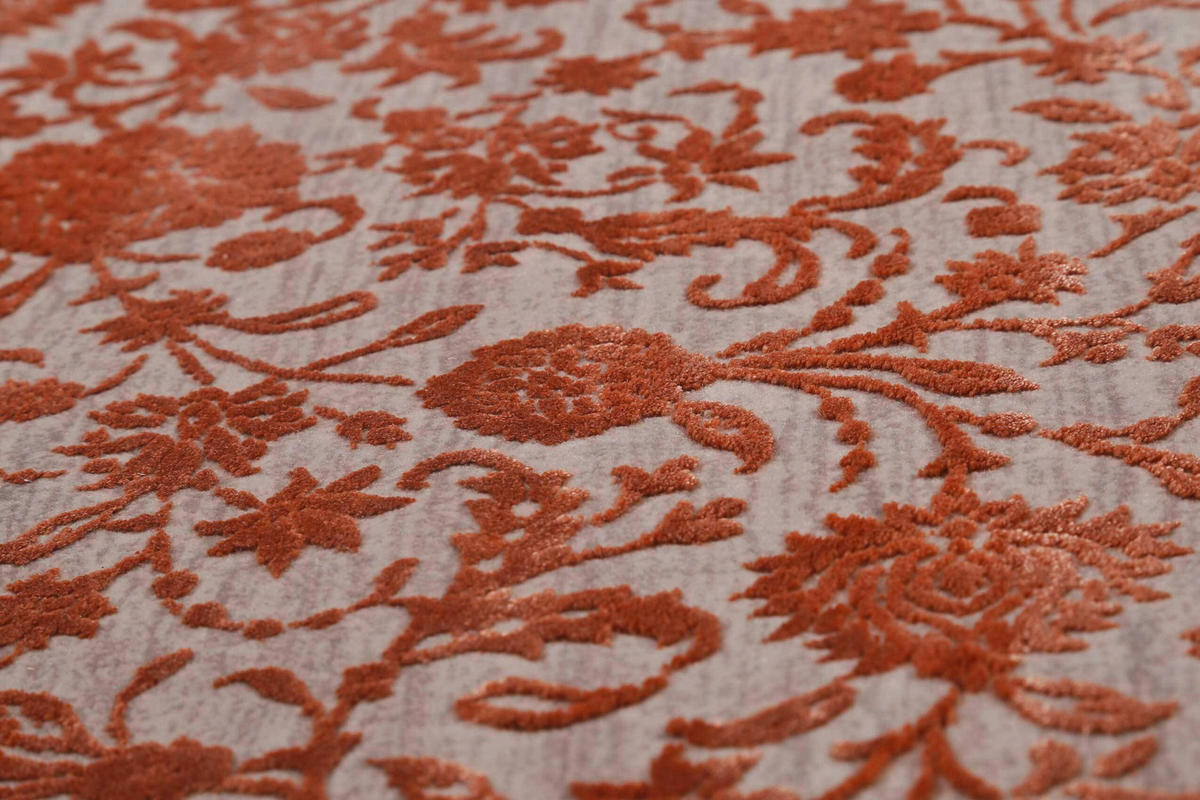 VINTAGE-TEPPICH 160/230 cm Florida  - Terracotta/Grau, Lifestyle, Textil (160/230cm) - Esprit