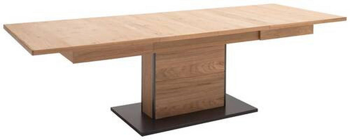ESSTISCH in Metall, Holzwerkstoff 180/100/77 cm  - Eichefarben/Anthrazit, Konventionell, Holzwerkstoff/Metall (180/100/77cm) - Landscape