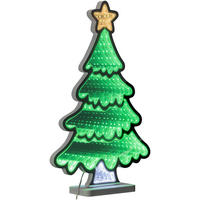 LAMPĂ LED DECORATIVĂ - argintiu, Konventionell, plastic (30/40/10cm) - X-Mas