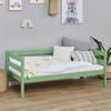 KINDER-/JUNIORBETT - Kieferfarben/Grün, MODERN, Holz (70/160cm) - MID.YOU