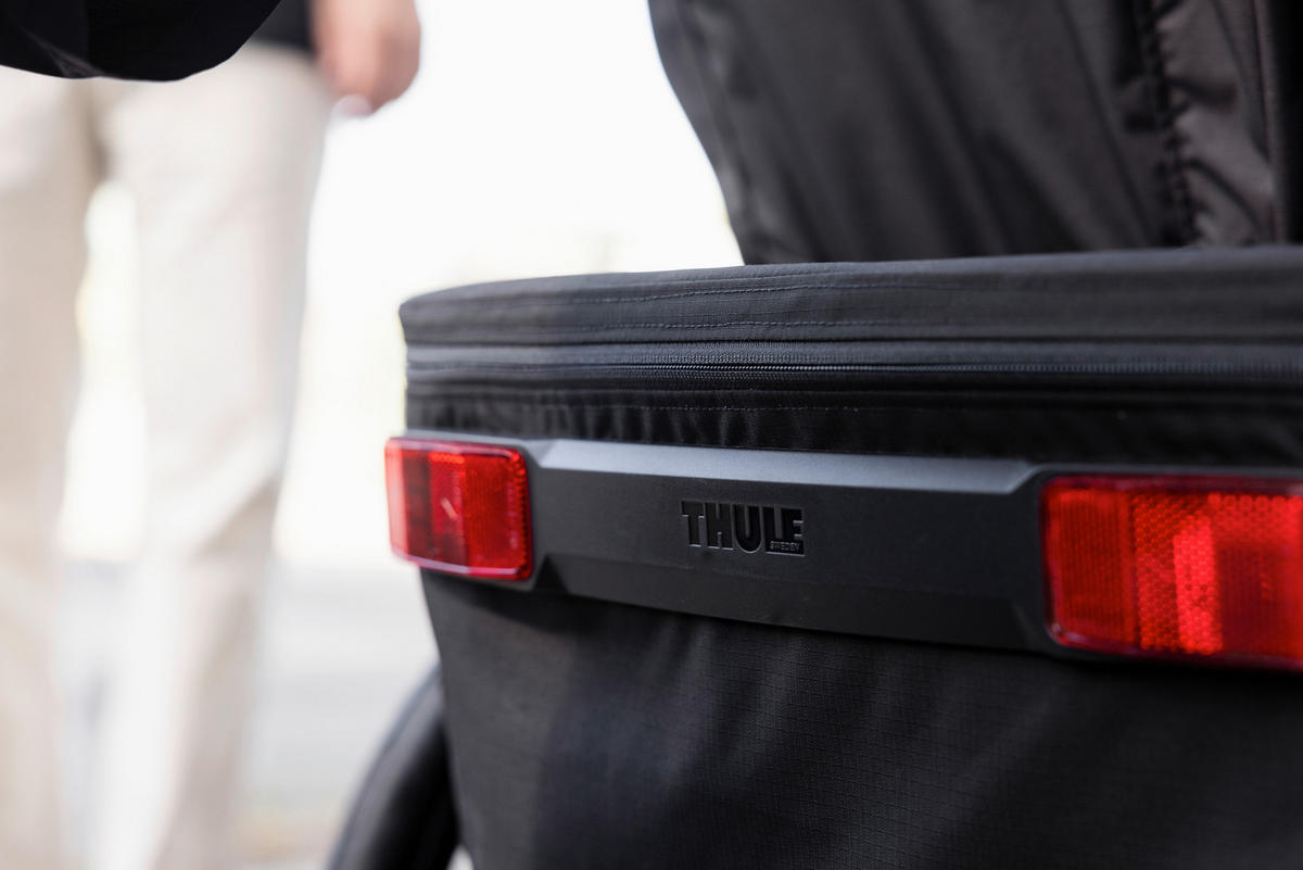 FAHRRADANHÄNGER   Chariot Sport2 sngle  - Schwarz, Basics, Textil/Metall (88/37/59cm) - Thule