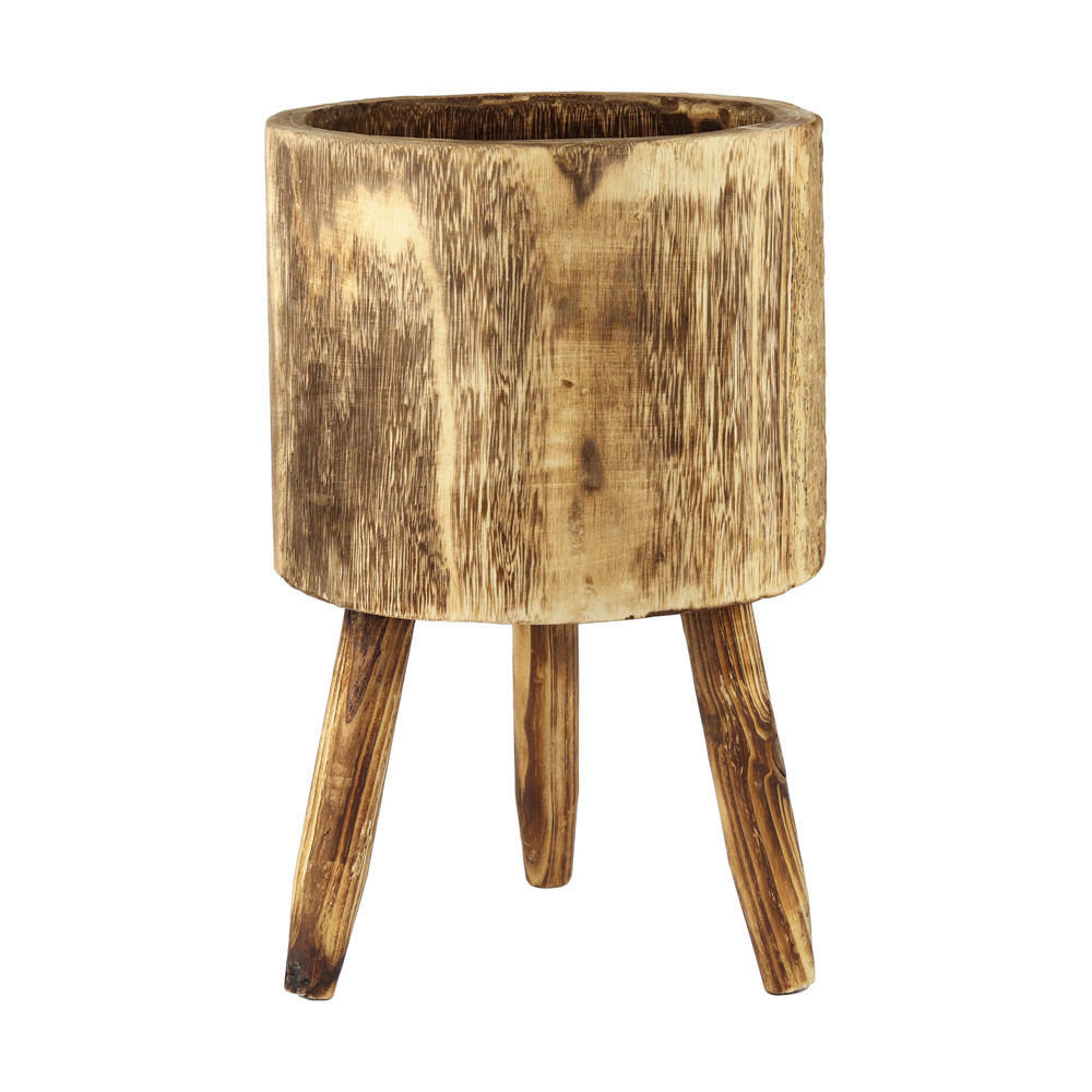 KVĚTINÁČ NA KVĚTINY dřevo, 22/34/22 cm - Basics, dřevo (22/34/22cm)