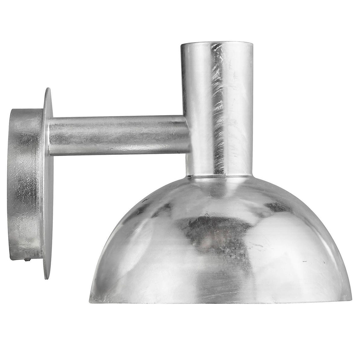 AUßENWANDLEUCHTE 26/20 cm   - Zinkfarben, KONVENTIONELL, Metall (26/20cm) - Nordlux