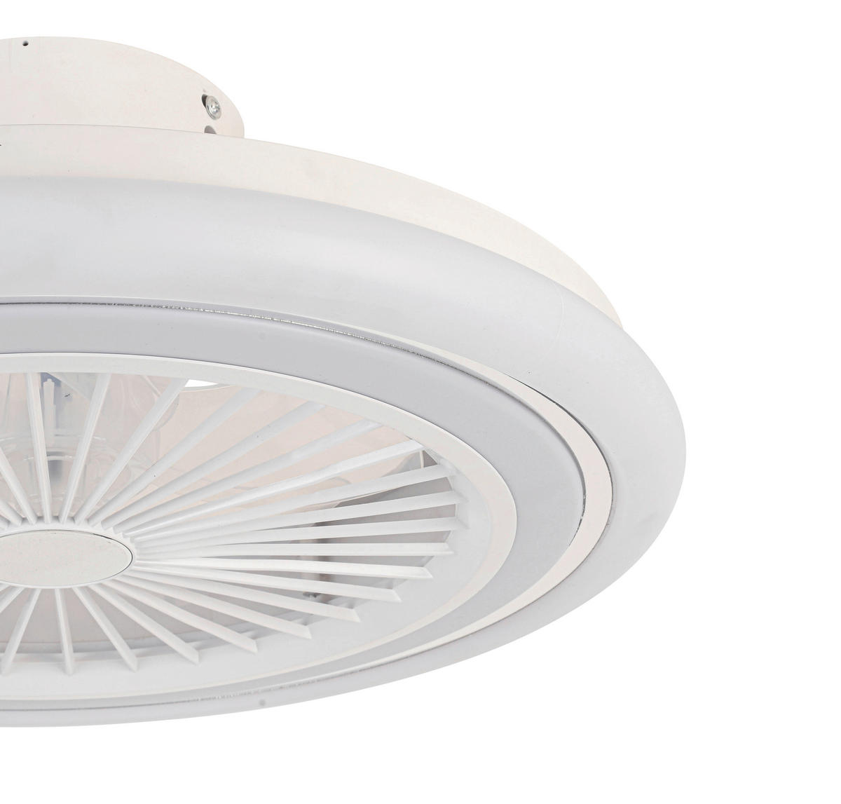 PLAFONSKI VENTILATOR   - providno/boja hroma, Osnovno, plastika (49/19cm) - Mican