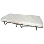 KLAPPBETT 90/204 cm  in  - Alufarben/Weiß, Basics, Textil/Metall (90/204cm) - Carryhome