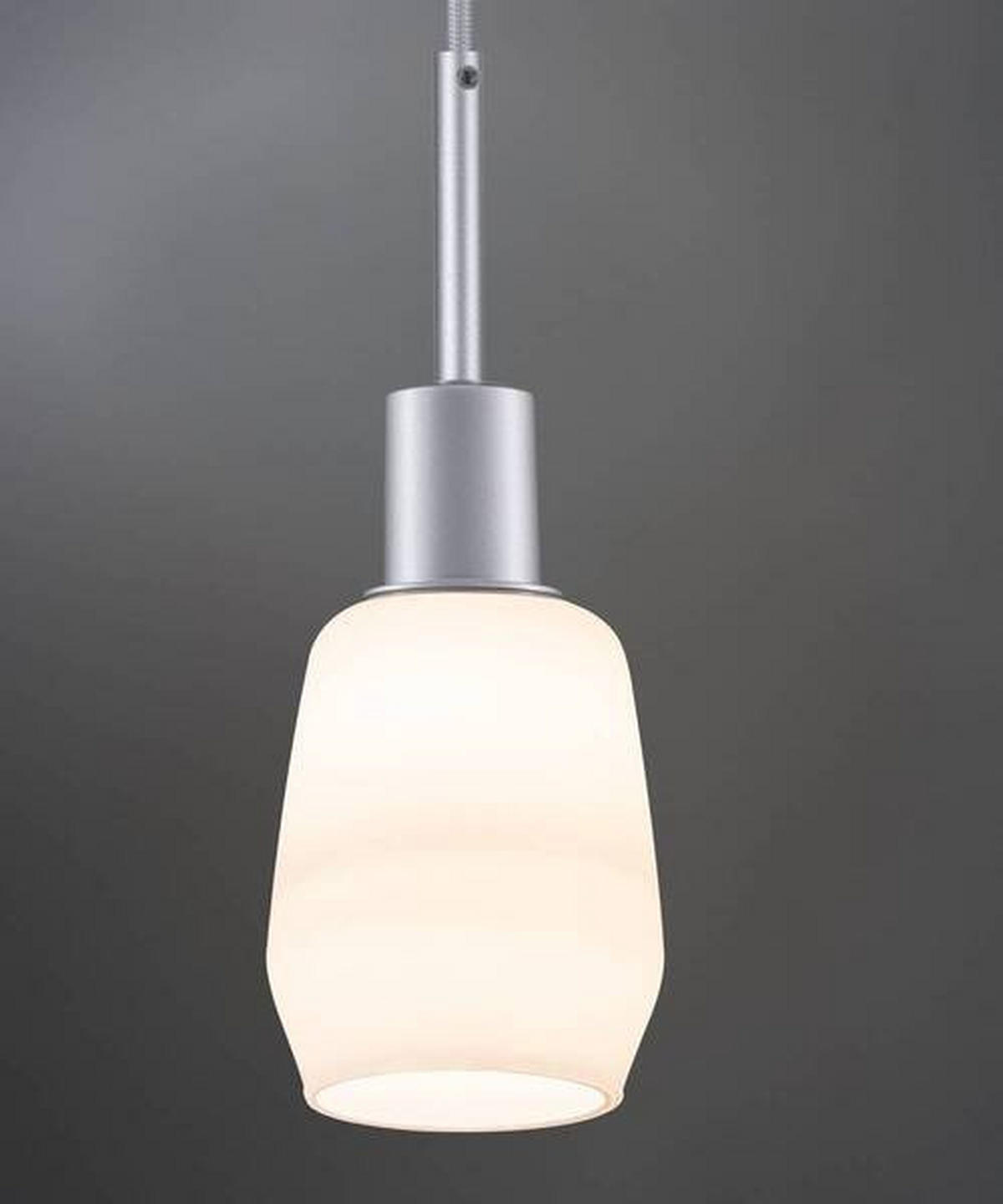 SCHIENENSYSTEM-HÄNGELEUCHTE - Chromfarben, Basics, Kunststoff/Metall (4,4/135cm) - Paulmann