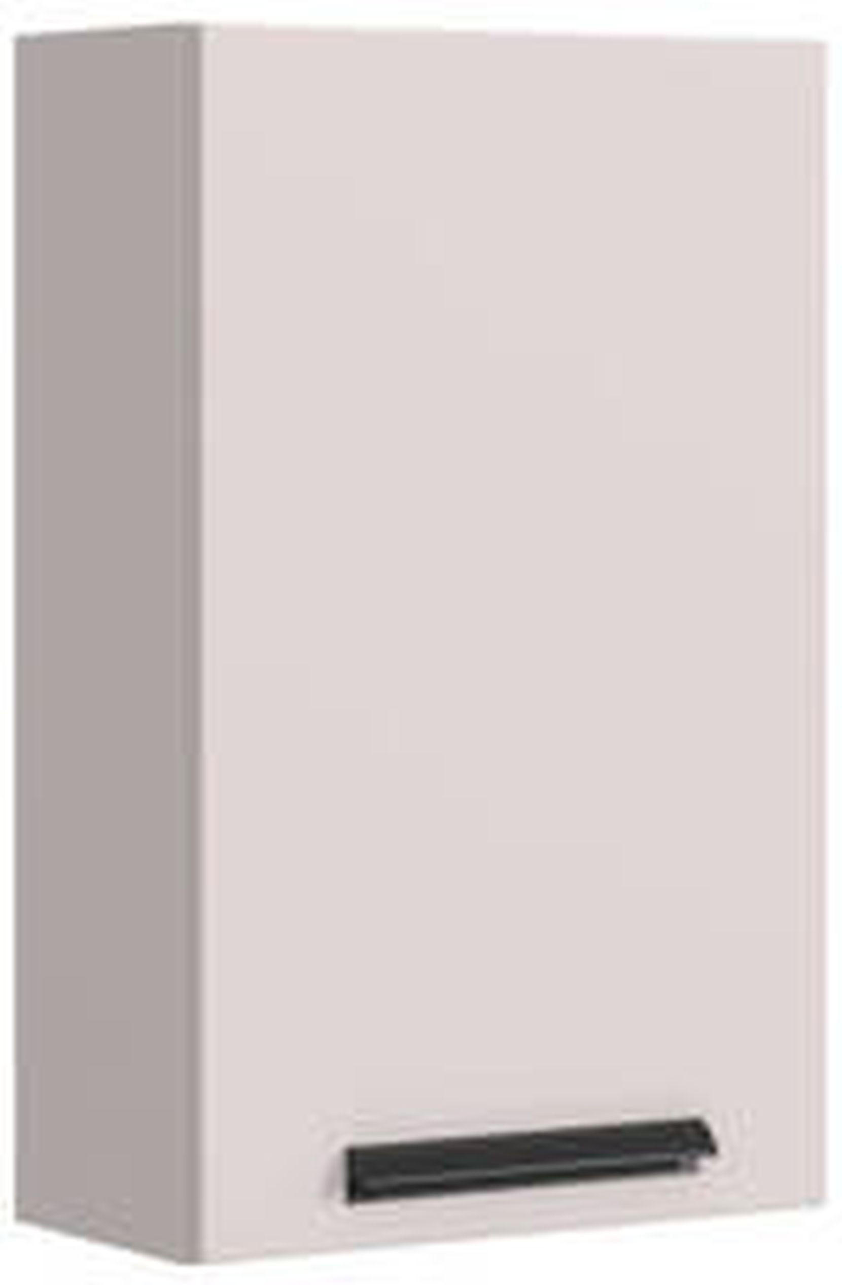 HÄNGESCHRANK 40/64/20 cm  - Sandfarben/Schwarz, KONVENTIONELL, Holzwerkstoff/Metall (40/64/20cm) - Xora
