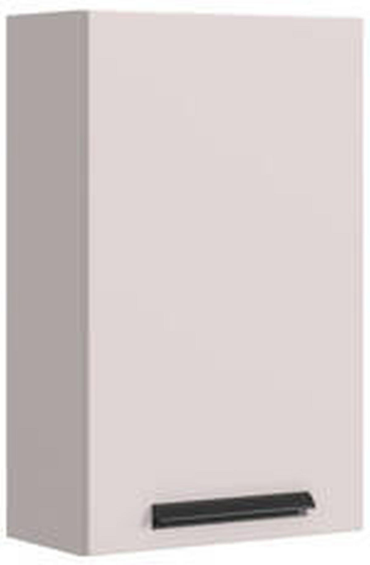 HÄNGESCHRANK 40/64/20 cm  - Sandfarben/Schwarz, KONVENTIONELL, Holzwerkstoff/Metall (40/64/20cm) - Xora