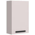 HÄNGESCHRANK 40/64/20 cm  - Sandfarben/Schwarz, KONVENTIONELL, Holzwerkstoff/Metall (40/64/20cm) - Xora
