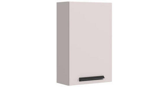 HÄNGESCHRANK 40/64/20 cm - Sandfarben/Schwarz, KONVENTIONELL, Holzwerkstoff/Metall (40/64/20cm) - Xora