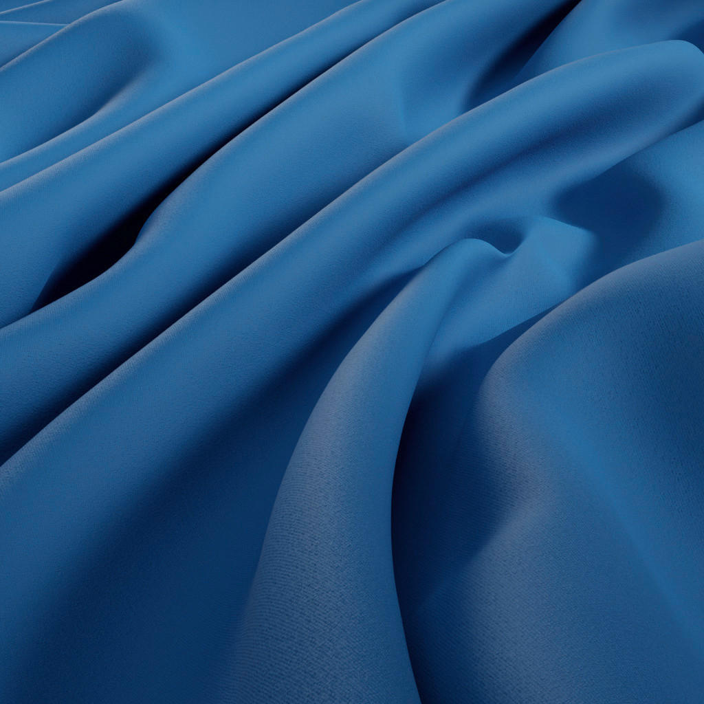 MATERIAL PERDELE ȘI DRAPERII black-out (nu permite trecerea luminii)  - albastru, Basics, textil (300cm)