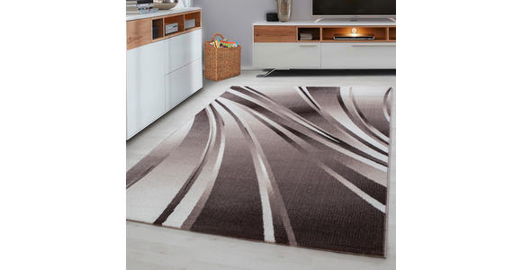 FLACHWEBETEPPICH 140/200 cm Parma Braun  - Braun, Design, Textil (140/200cm) - Novel