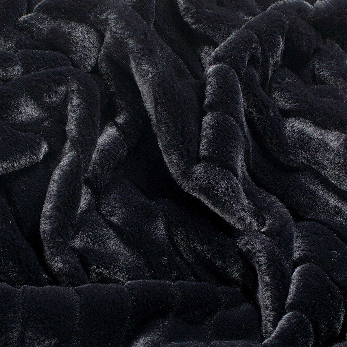 DEKA KRZNENA 130/170 cm  GLAM  - crna, Basics, tekstil (130/170cm) - Joop!