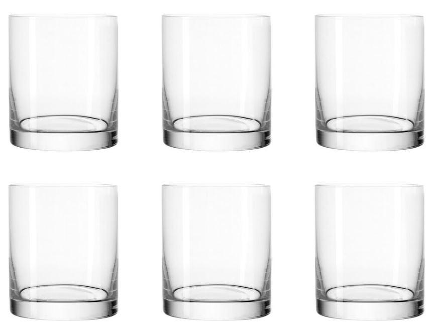GLÄSERSET   - Klar, Basics, Glas (7,9/8,8/7,9cm) - Leonardo