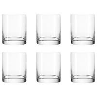 GLÄSERSET   - Klar, Basics, Glas (7,9/8,8/7,9cm) - Leonardo