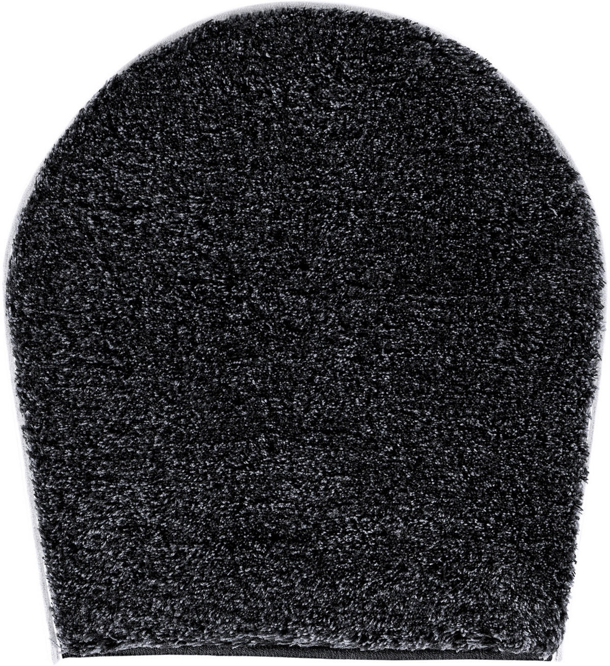 WC-DECKELBEZUG Anthrazit 47/50 cm  - Anthrazit, Basics (47/50cm) - Grund