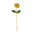 KUNSTBLUME - Dunkelgrün/Gelb, Trend, Textil/Metall (31cm) KUNSTBLUME - Dunkelgrün/Gelb, Trend, Textil/Metall (31cm)