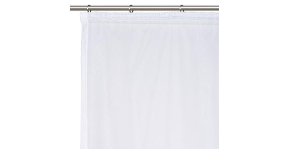 FERTIGVORHANG halbtransparent  - Weiß, KONVENTIONELL, Textil (450/175cm) - Esposa