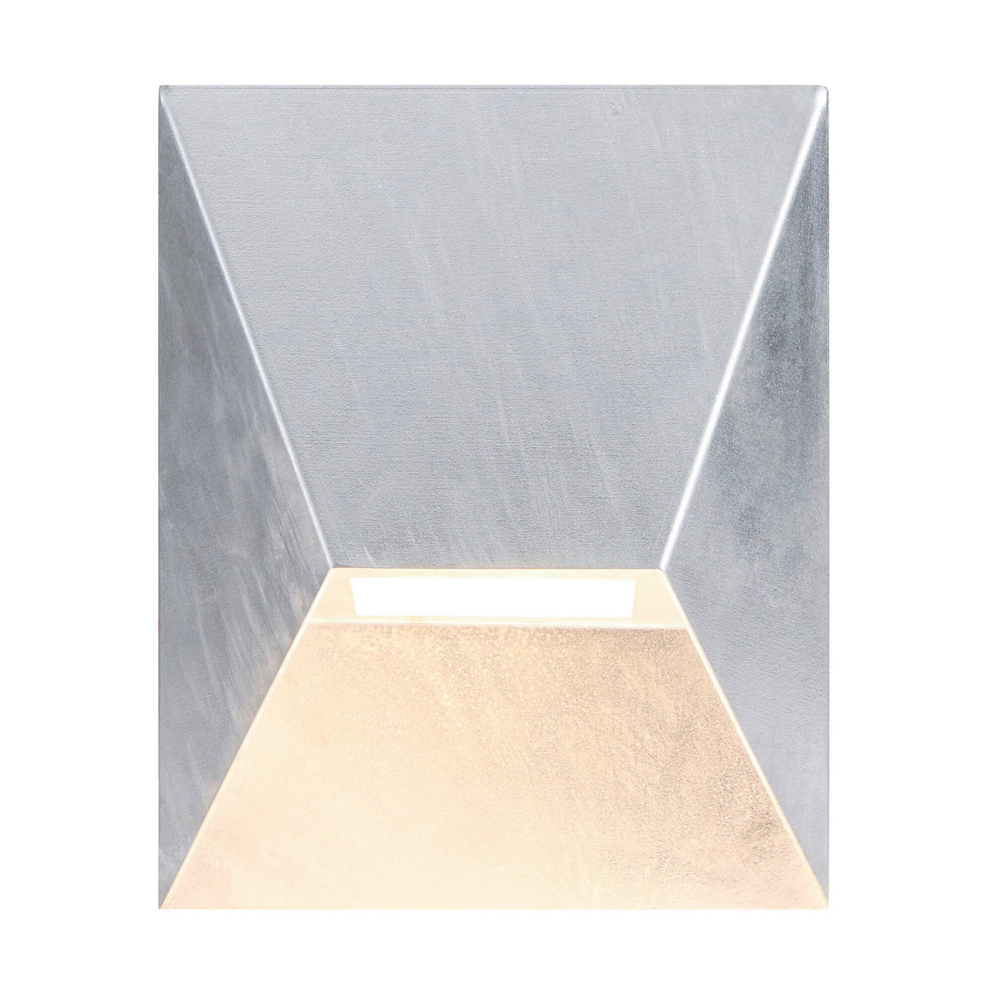 AUSSENWANDLEUCHTE Pontio 19/9/15 cm  - Zinkfarben, Design, Metall (19/9/15cm) - Nordlux