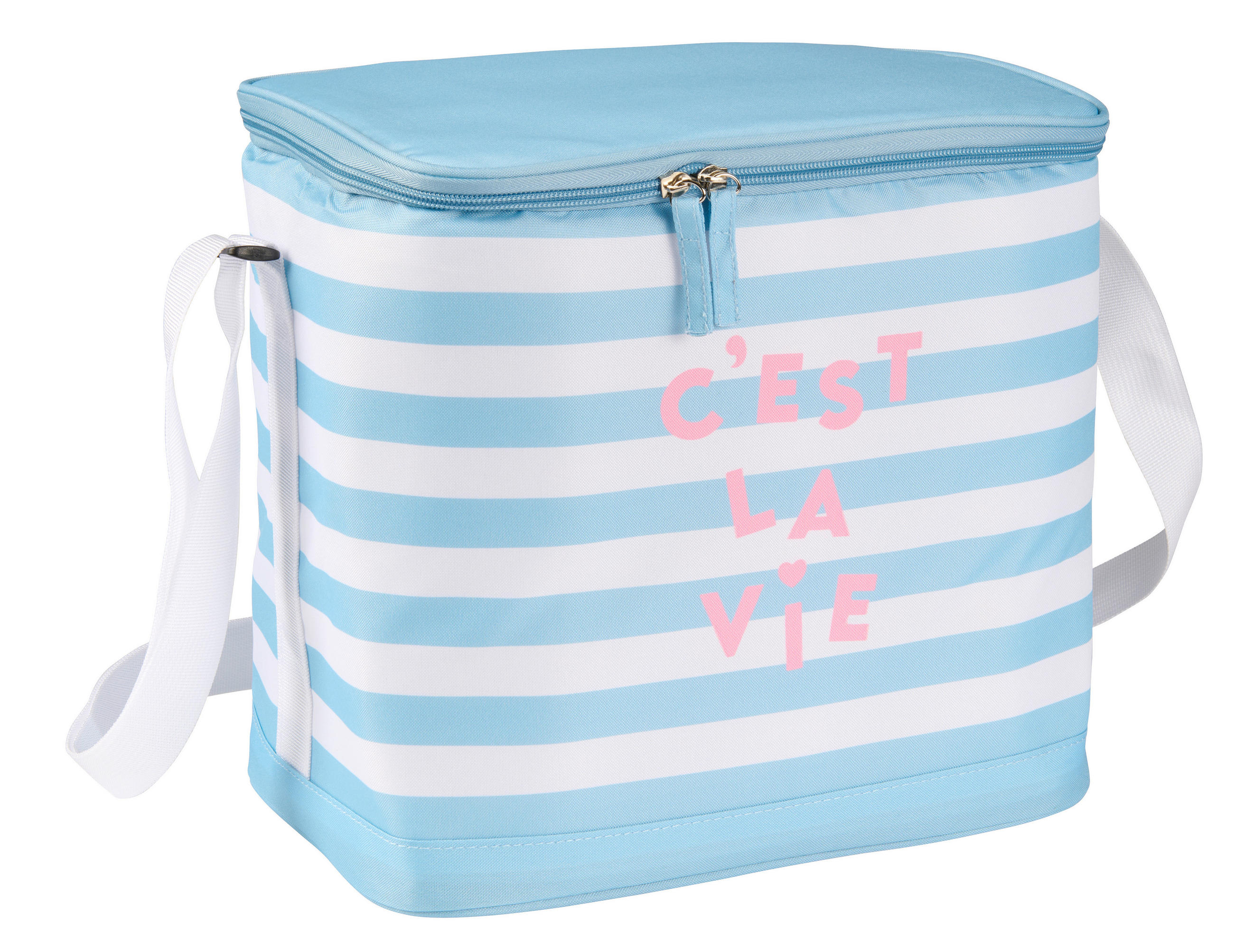 KÜHLBOX Cannes Taubenblau  - Taubenblau, Trend, Kunststoff (29/27/18cm)