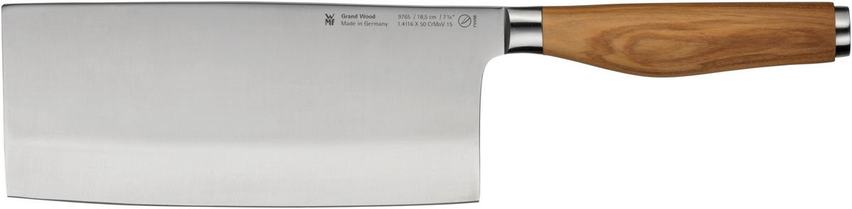 NOŽ ŠEFA KUHINJE  Grand Wood        18.5 cm    nerđajući čelik - boja nerđajućeg čelika/braon, Osnovno, drvo/metal (18.5cm) - WMF