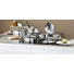 KOCHTOPFSET Edelstahl 5-teilig - Silberfarben, Basics, Metall - FISSLER