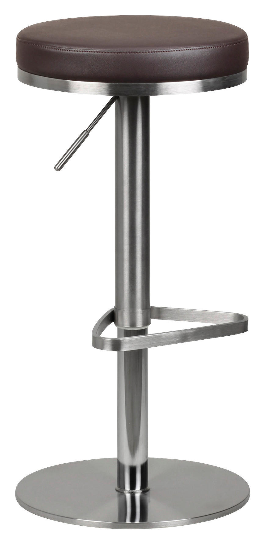 BARPALL i brun  - brun/silver, Modern, metall/textil (38/57/38cm) - MID.YOU