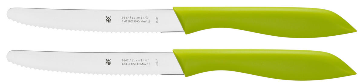 MESSER - Grün, Basics, Kunststoff/Metall (23cm) - WMF