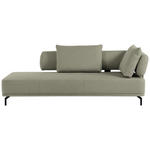 RÉCAMIERE Palio in Flachgewebe Grün  - Schwarz/Grün, Design, Textil/Metall (227/89/101cm) - Dieter Knoll