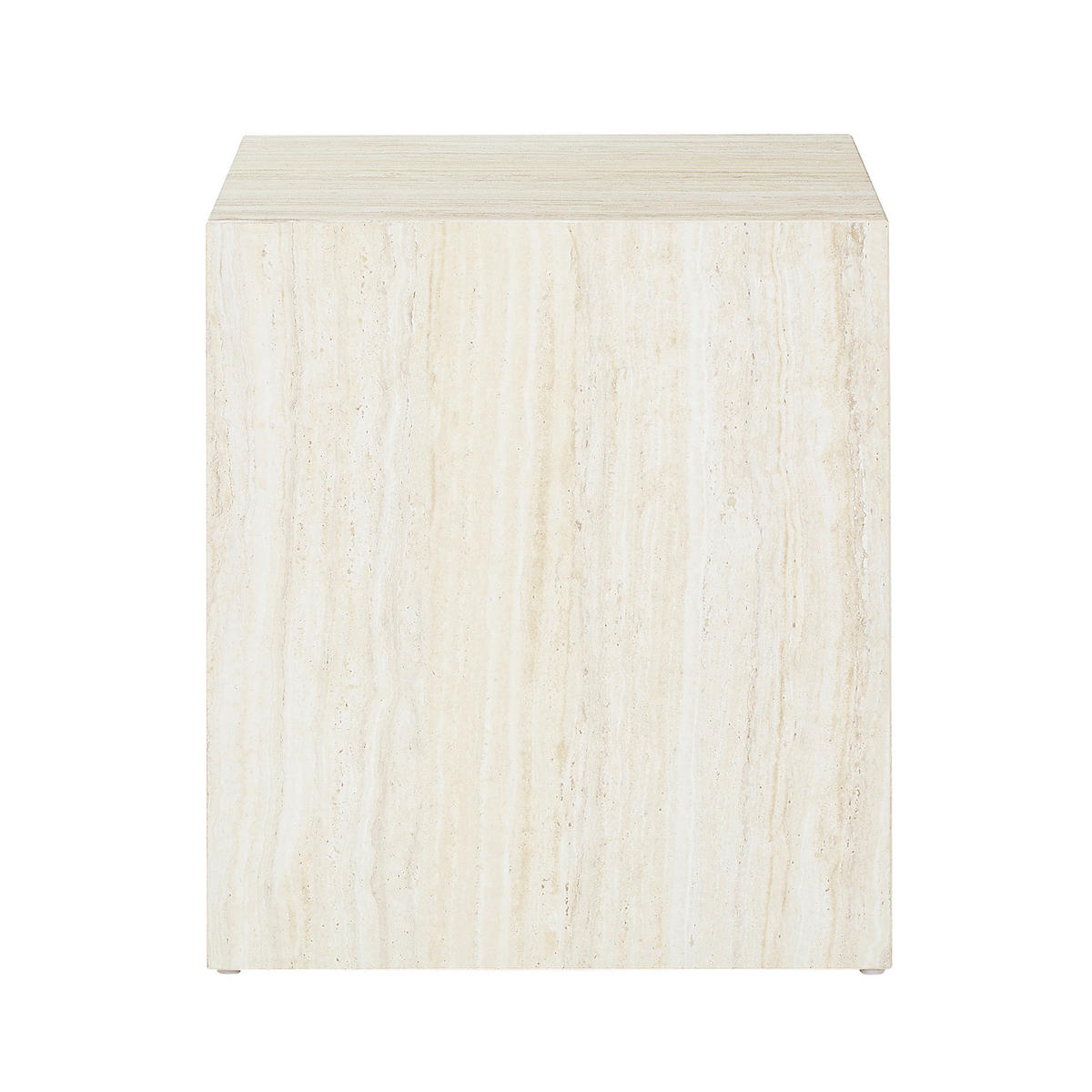 BEISTELLTISCH 45/45/50 cm Beige quadratisch  - Beige, Design, Holzwerkstoff (45/45/50cm) - Livetastic