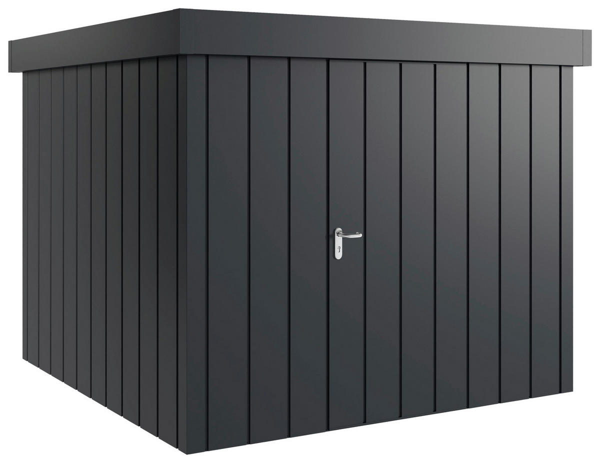 GERÄTEHAUS 229/220/277 cm  - Anthrazit, Basics, Metall (229/220/277cm)