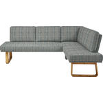 ECKBANK 240/174 cm  in Grau, Eichefarben  - Eichefarben/Grau, Design, Holz/Textil (240/174cm) - Dieter Knoll