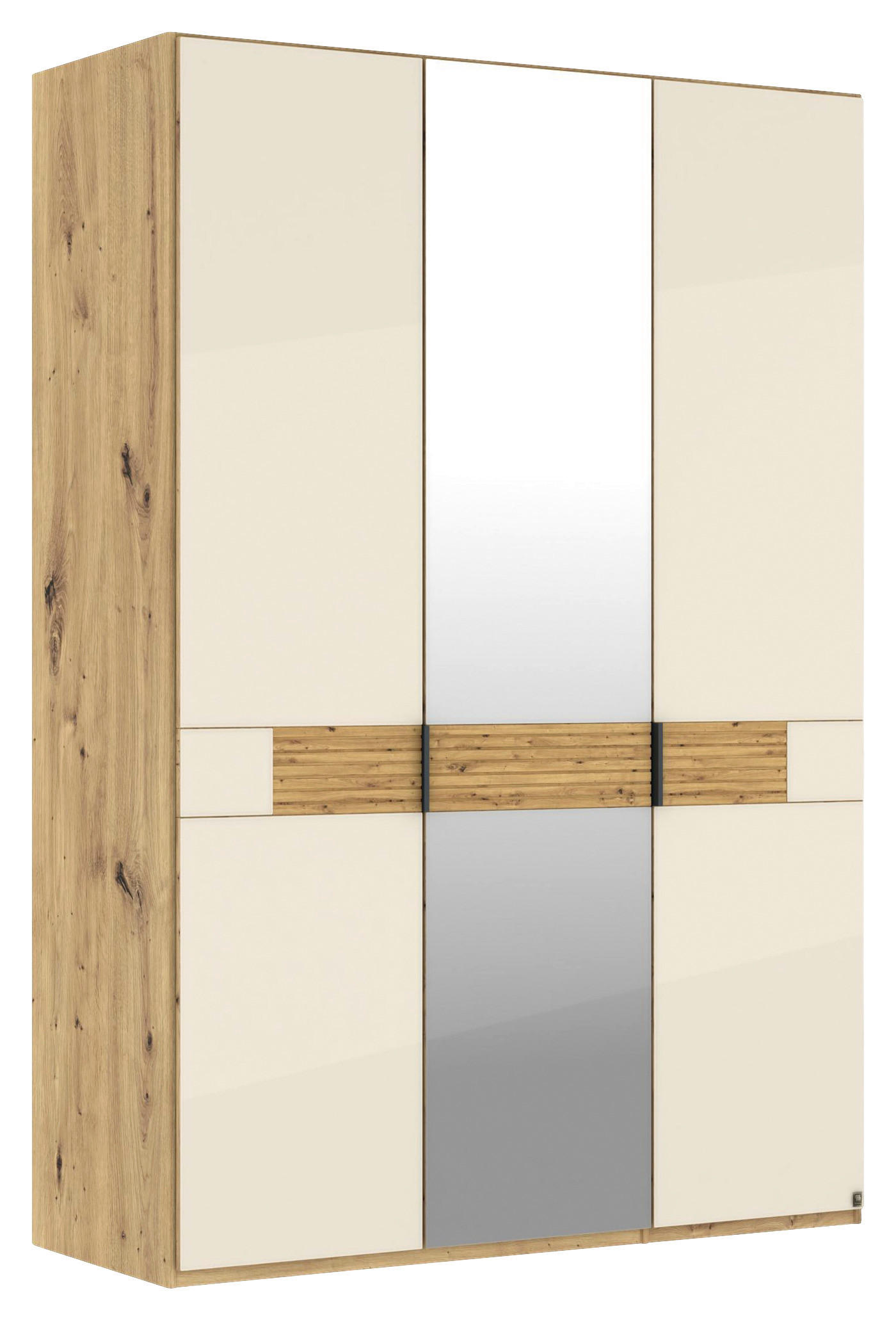 Musterring Drehtürenschrank Eiche, Champagner 150x216x58 cm