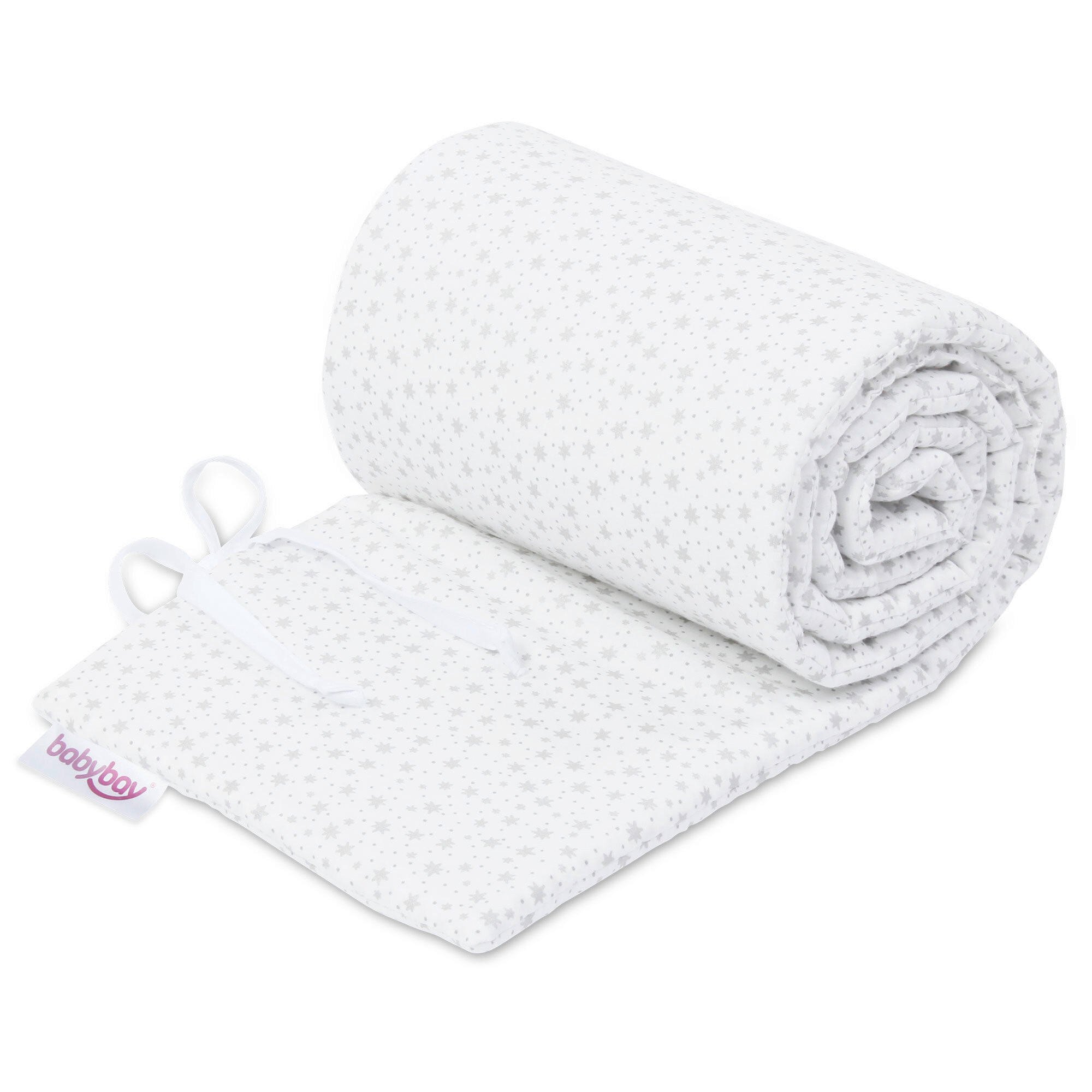 Babybay Nestchen Weiß 24x168 cm