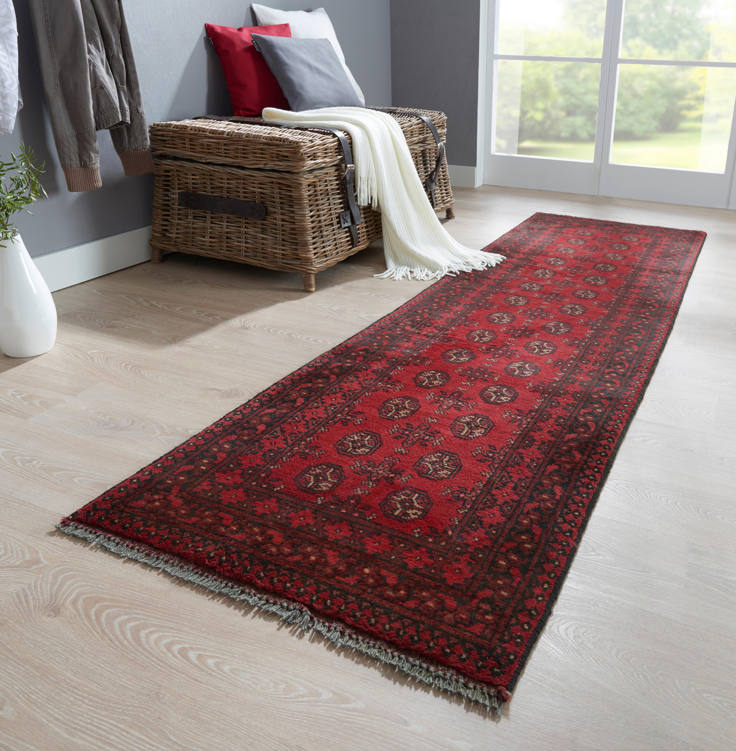 ORIENTALISK MATTA 80/200 cm Afghan Classic  - multicolor, Lifestyle (80/200cm) - Cazaris